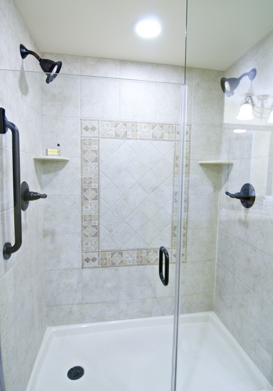 Stylish Tile Shower Design